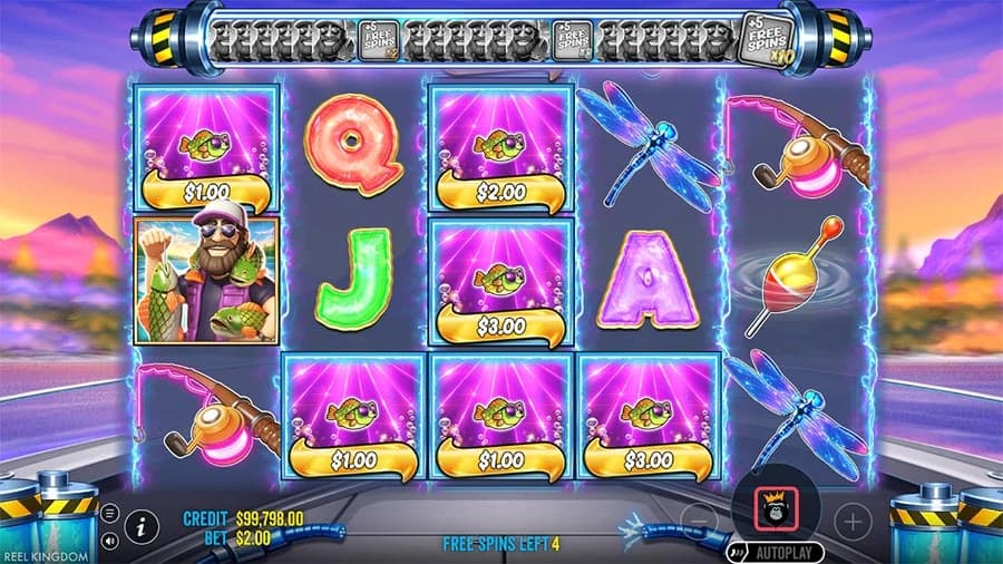 Free spins round